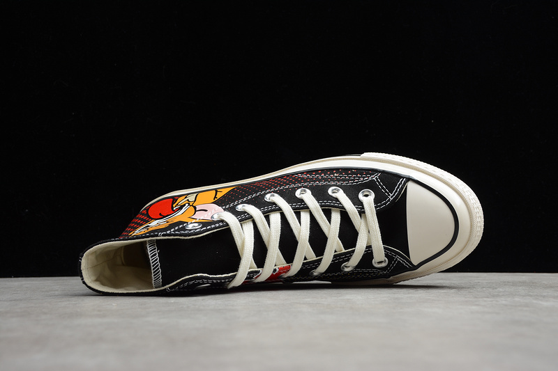 Tom And Jerry Chuck Taylor 70S All Star Low Top Black/White 29