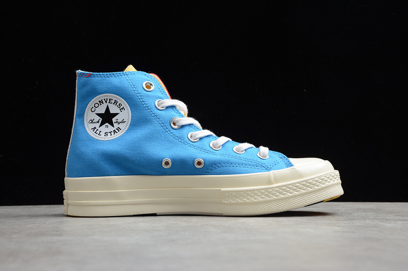 Golf Wang X Chuck Taylor 70S High Tri Panel Red/Blue/Yellow 27