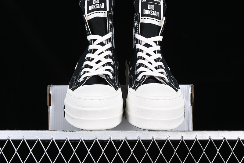 Converse X Rick Owens White/Black 3