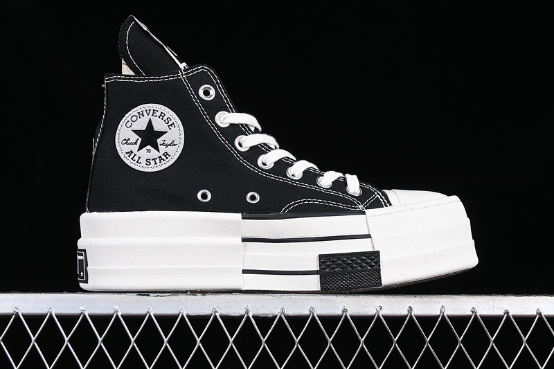 Converse X Rick Owens White/Black 17