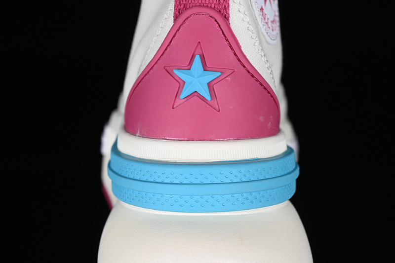 Converse Run Star Legacy White/Pink/Blue 9