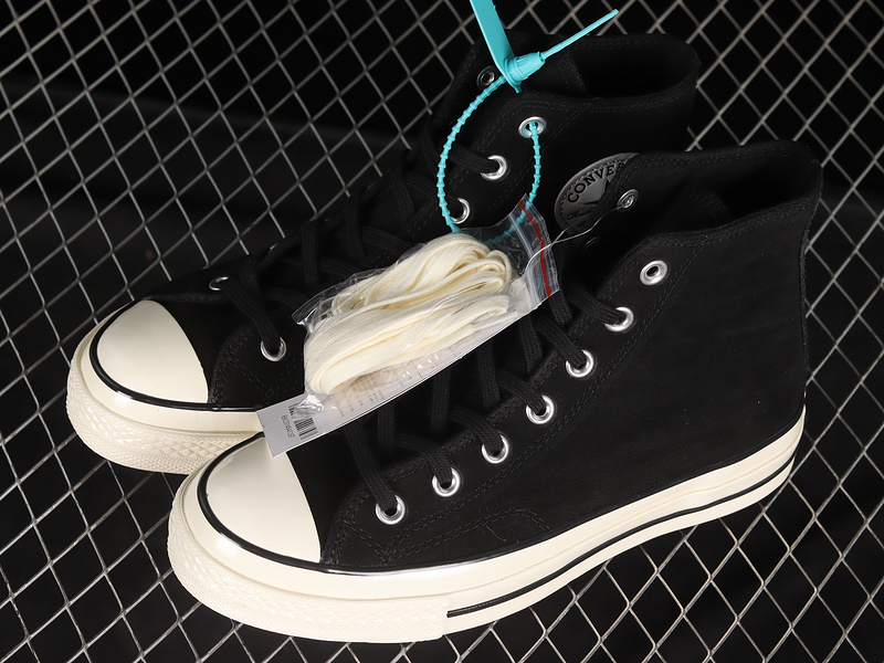 Chuck Taylor All-Star 70S High Black/Black/Egret 13