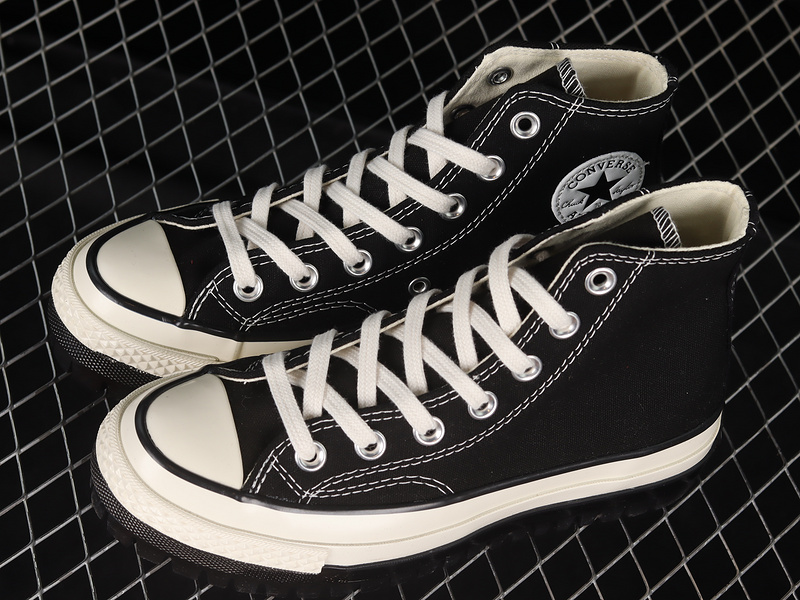 Chuck Taylor All Star 1970S High Black/Black/Egret 5