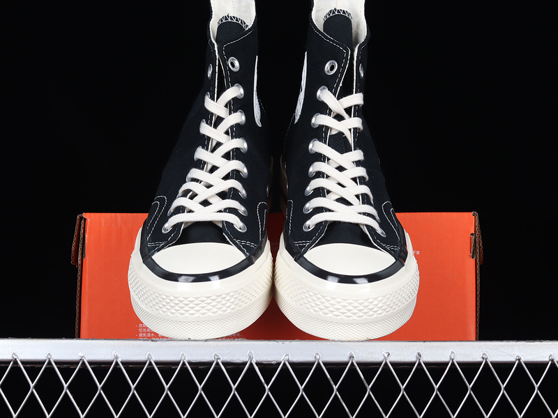 Chuck Taylor 70S High Plus Black/Egret/Black 27