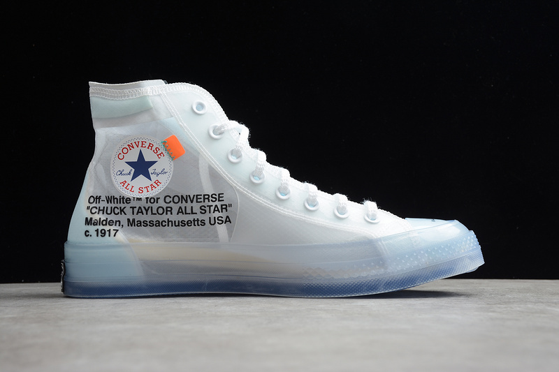 Gz Chuck Taylor All-Star 70S High X Ow White/Cone-Ice Blue 3