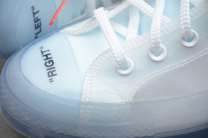 Gz Chuck Taylor All-Star 70S High X Ow White/Cone-Ice Blue 21