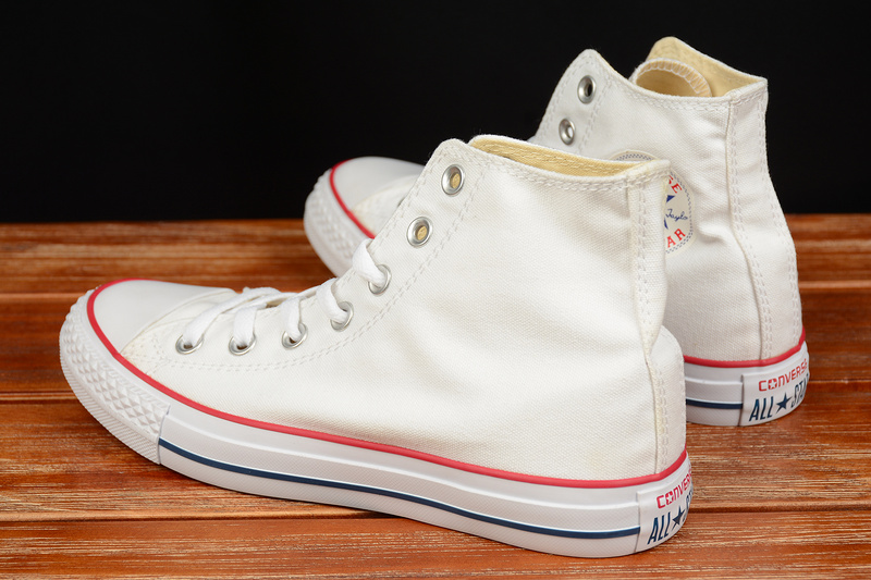 Converse Chuck Taylor Hi All Star Canvas High White Classic 35