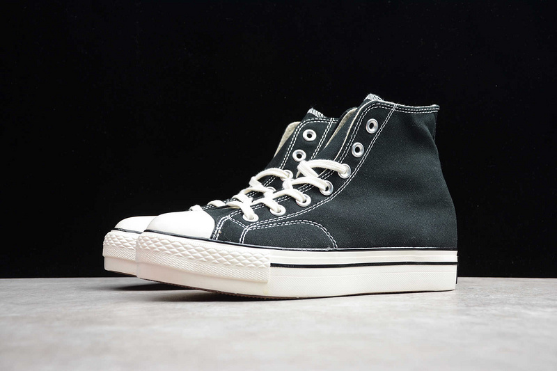 Platform X Chuck Taylor 70S Psy-Kicks Hi Black/Black/Egret 25