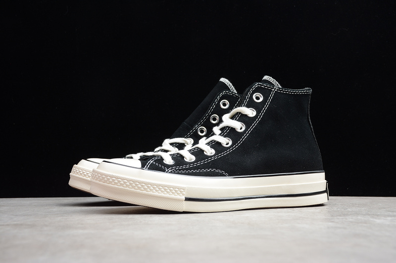 Chuck Taylor 70S High All-Star Suede Black/White 7