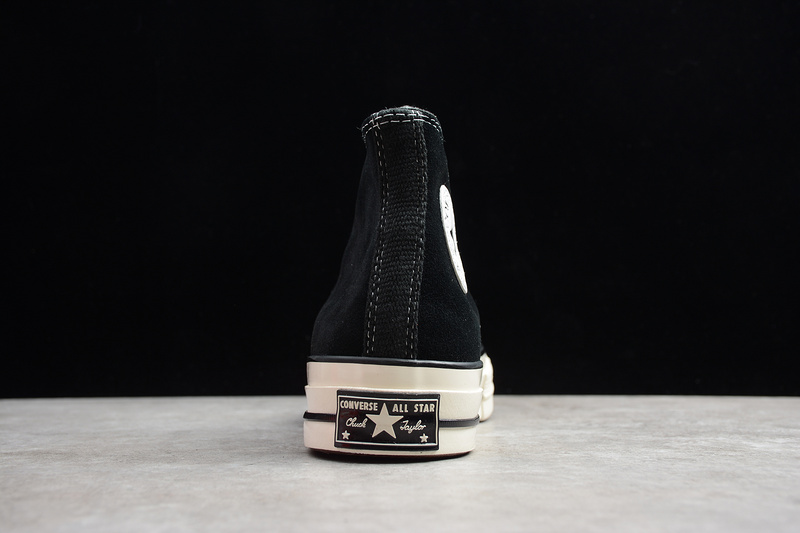 Chuck Taylor 70S High All-Star Suede Black/White 31