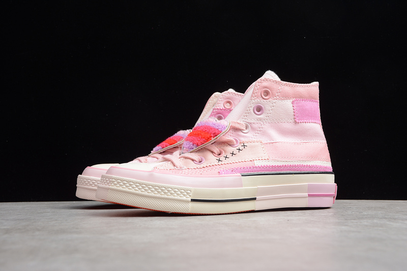 Millie Bobby Brown X Chuck Taylor All-Star High White/Pink 3