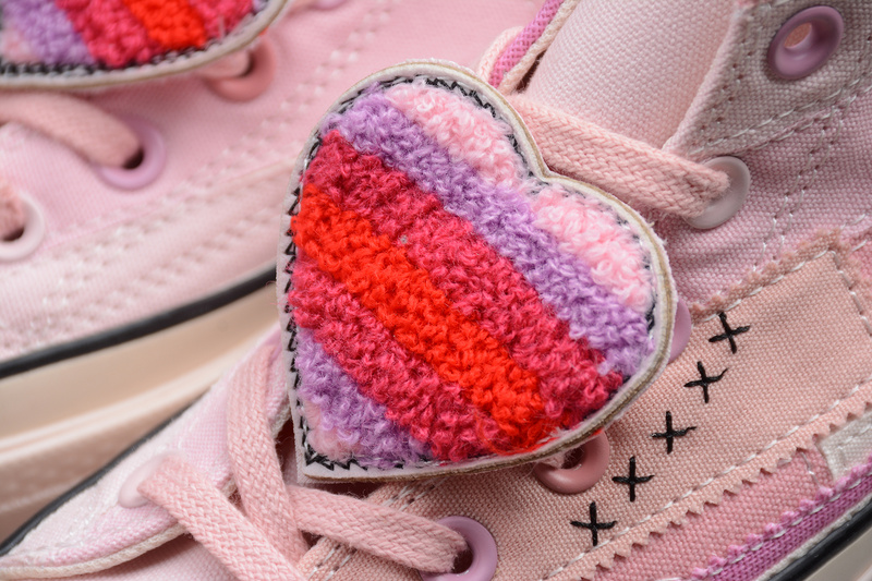 Millie Bobby Brown X Chuck Taylor All-Star High White/Pink 7