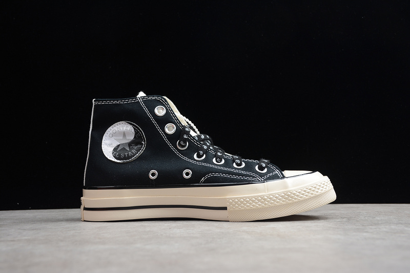 Chuck Taylor All-Star 70S Psy-Kicks High Black/White/Egret 13