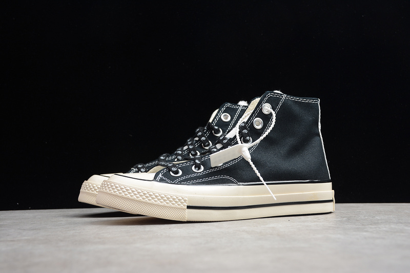 Chuck Taylor All-Star 70S Psy-Kicks High Black/White/Egret 27