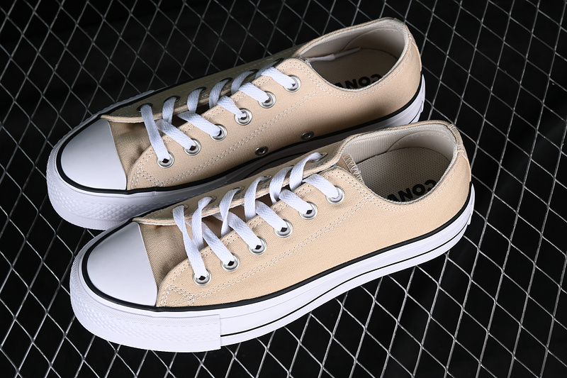 Converse Chuck Taylor All Star Lift Platform Canvas Low Oat Milk/Oat Milk 9