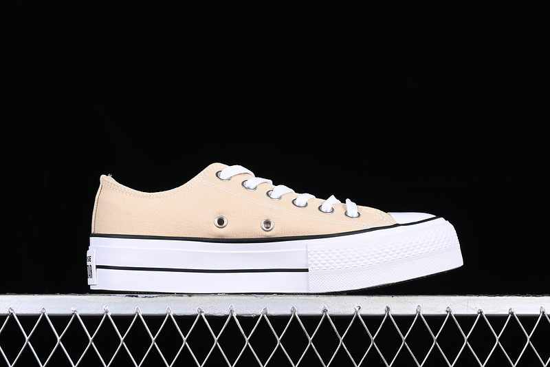 Converse Chuck Taylor All Star Lift Platform Canvas Low Oat Milk/Oat Milk 21