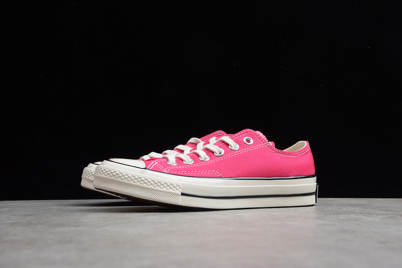 Chuck Taylor All Star 70S Low Pink Pop/Black/Egret 3