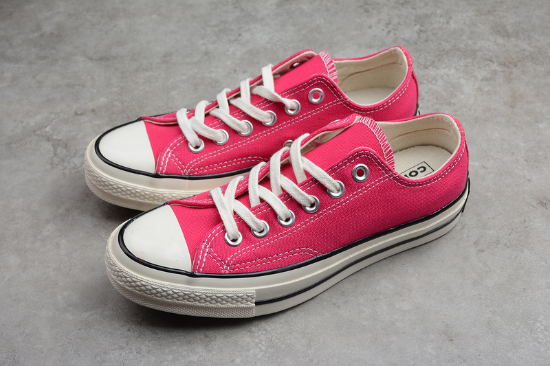 Chuck Taylor All Star 70S Low Pink Pop/Black/Egret 11