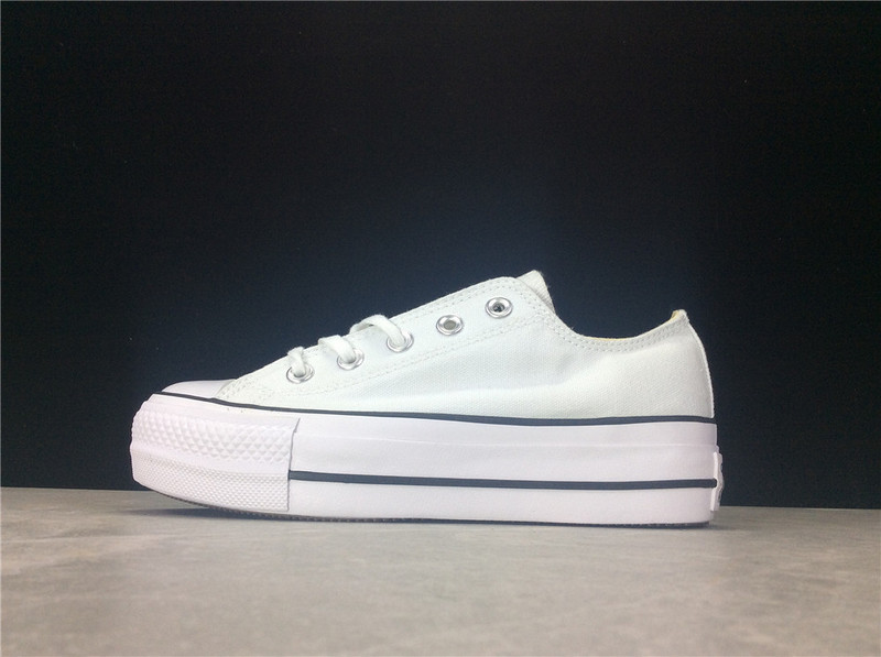 Chuck Taylor All Star Lift Low Top White/Black-White 15