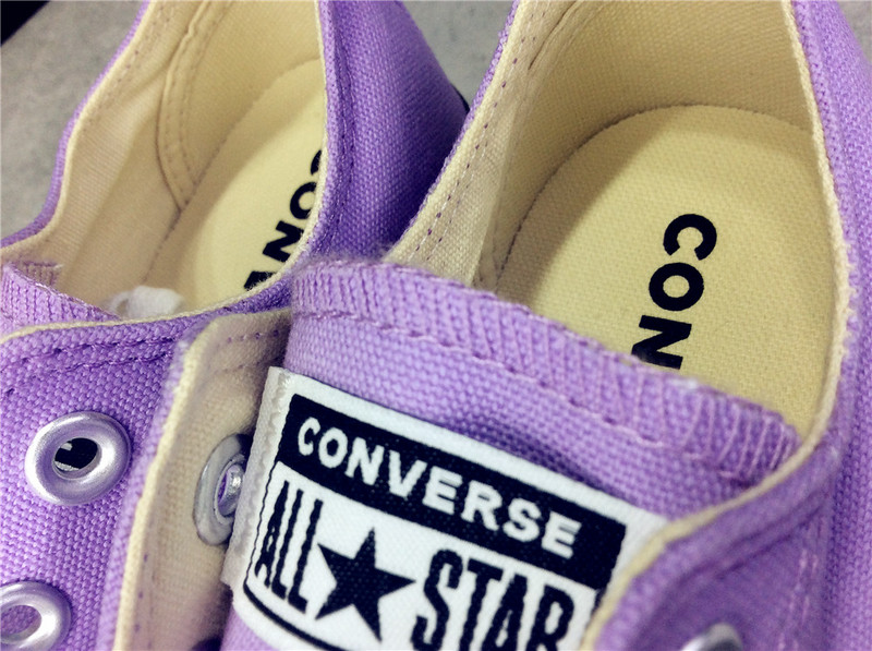 Chuck Taylor All Star Lift Low Top Washed Lilac/Black/White 11