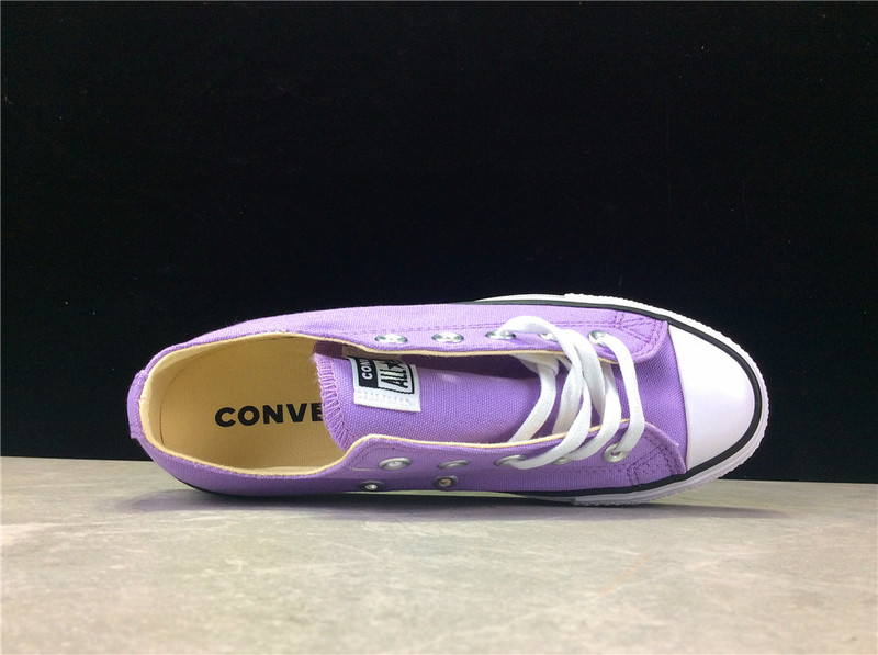 Chuck Taylor All Star Lift Low Top Washed Lilac/Black/White 31