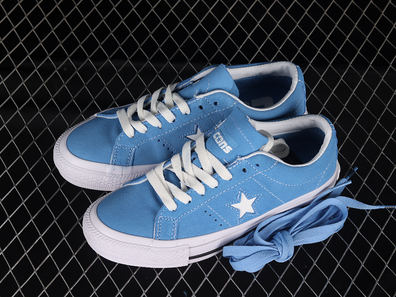 One Star Pro Suede Low University Blue/White/White 11