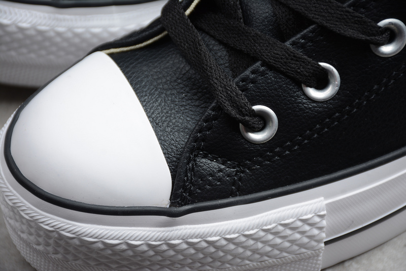 Chuck Taylor All Star Lift Clean Low Black/Black-White 11