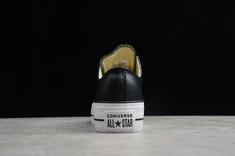 Chuck Taylor All Star Lift Clean Low Black/Black-White 21