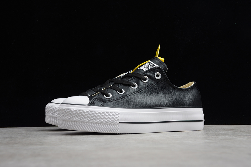 Chuck Taylor All Star Lift Clean Low Black/Black-White 23