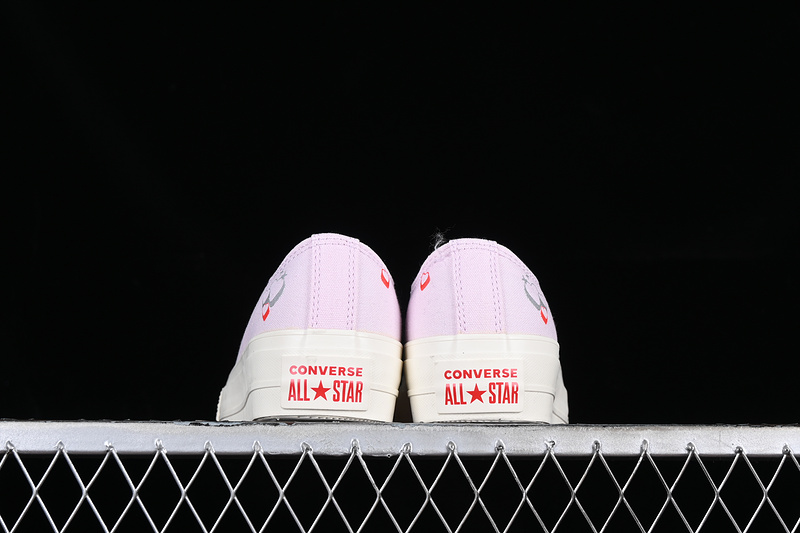 Converse All Star Lift White/Pink/Purple 5