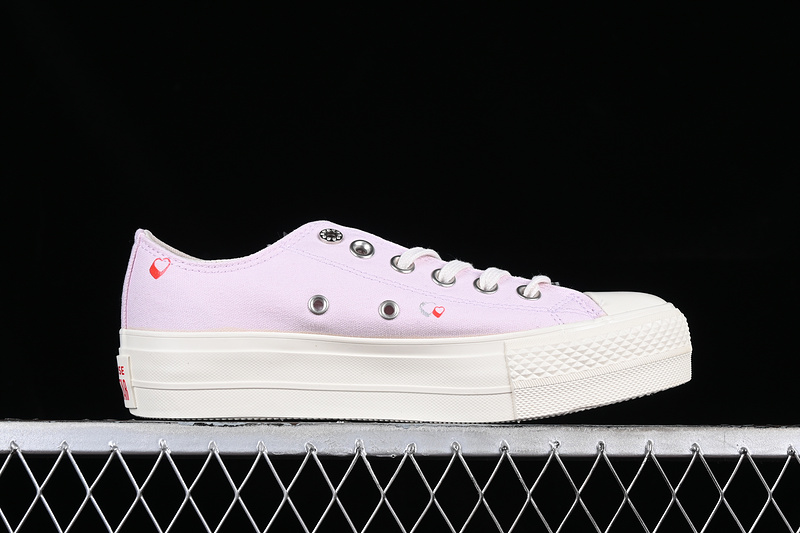 Converse All Star Lift White/Pink/Purple 13