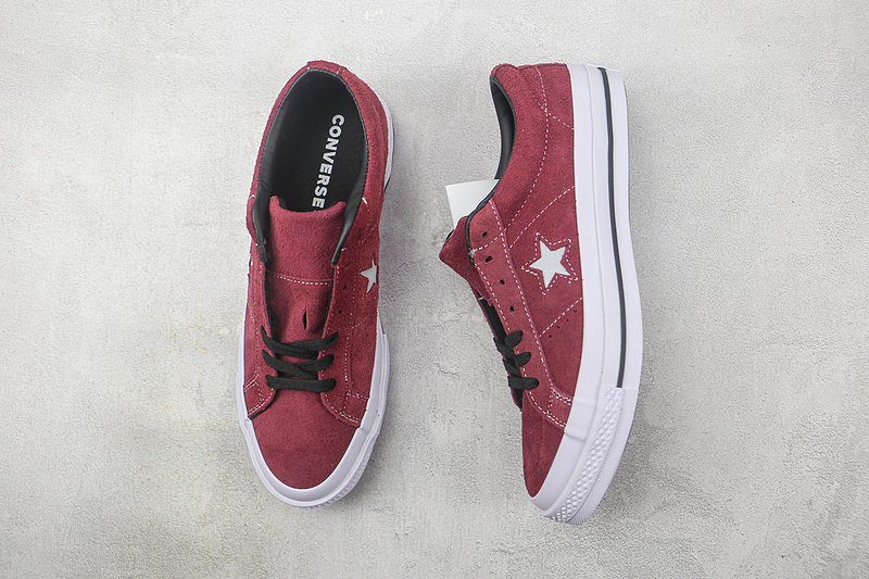 One Star Low Top Rose Red/White/Black 3