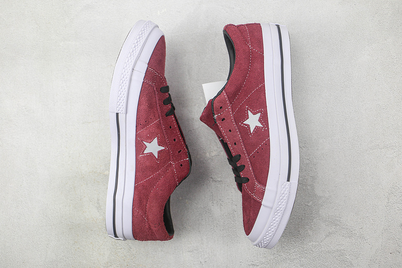 One Star Low Top Rose Red/White/Black 9