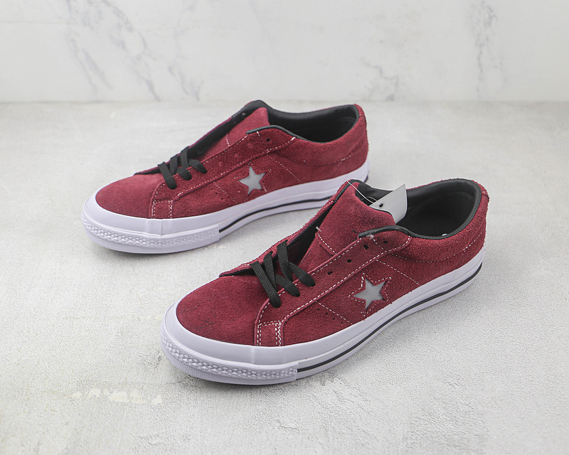 One Star Low Top Rose Red/White/Black 17