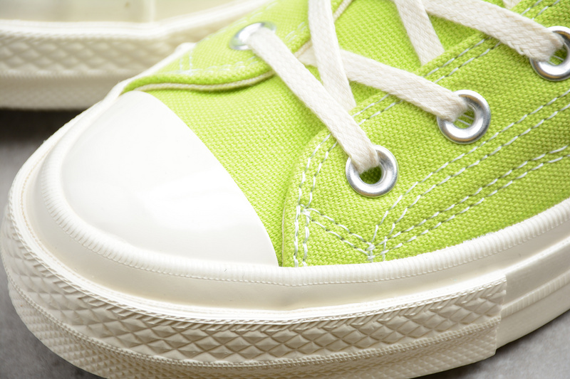 Play Cdg X Chuck Taylor 70S Low Top Acid Lime Green/Egret 15