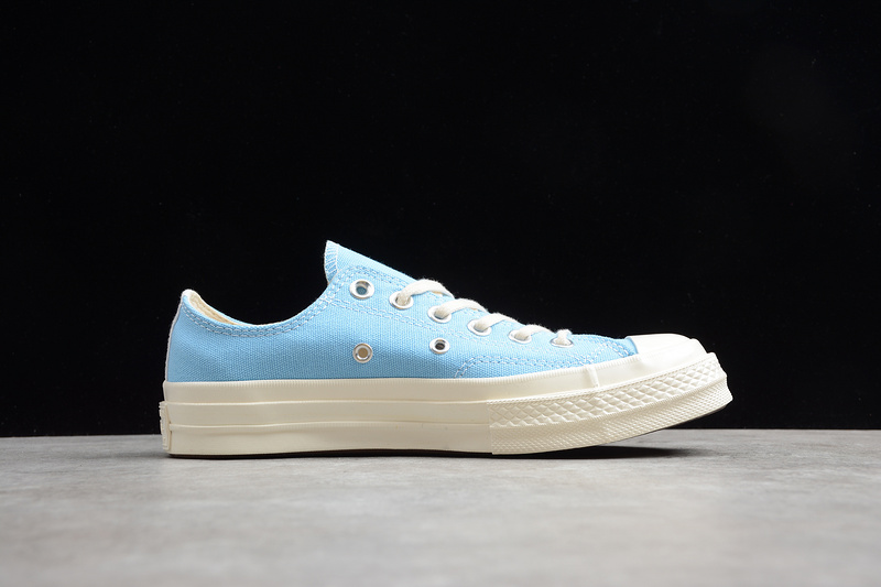 Play Cdg X Chuck Taylor 70S Low Top Baltic Sea/Egret 23