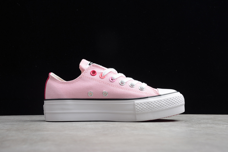 Chuck Taylor All Star Lift Pink/White/Florals White 11