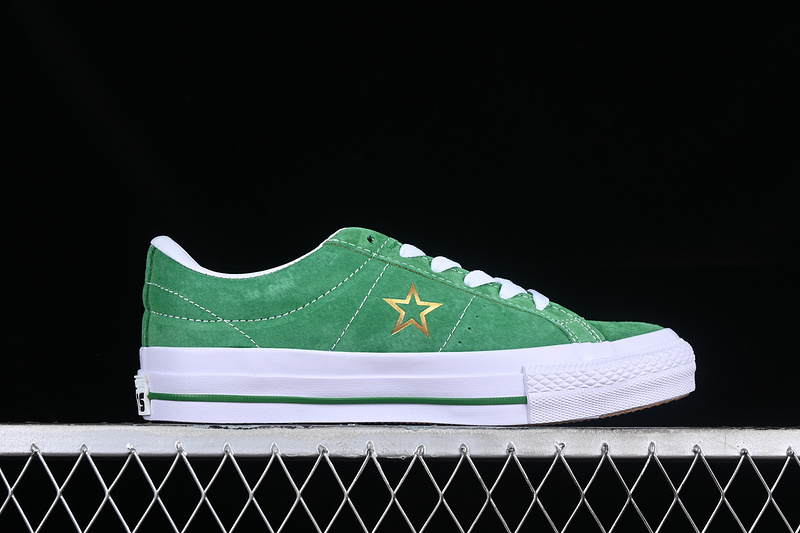 Converse One Star Pro White/Green 9