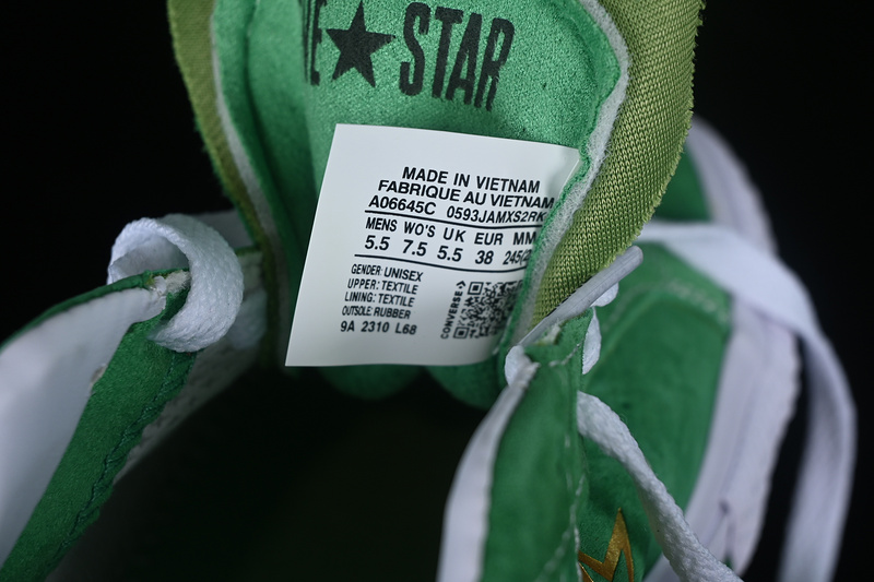 Converse One Star Pro White/Green 17