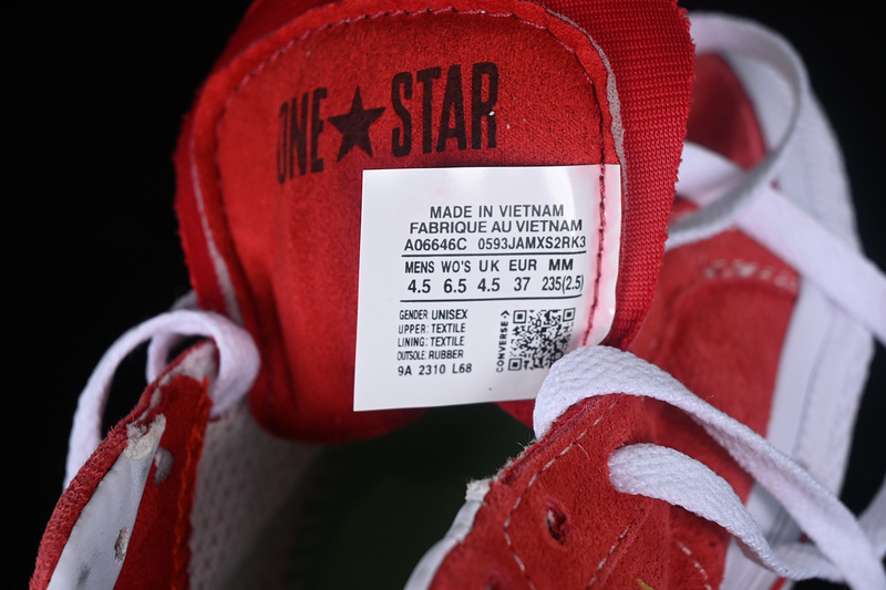 Converse One Star Pro White/Red 23