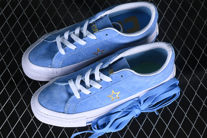 Converse One Star Pro White/Blue 3