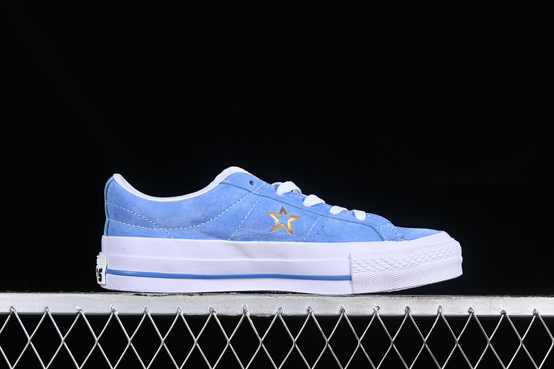 Converse One Star Pro White/Blue 5