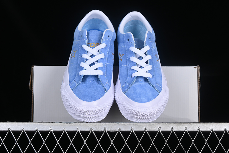 Converse One Star Pro White/Blue 19