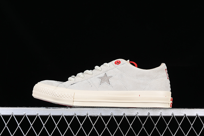 Converse One Star Pro Grey/Red 13