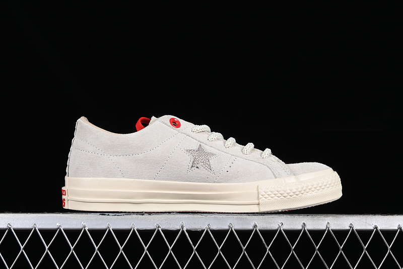 Converse One Star Pro Grey/Red 29