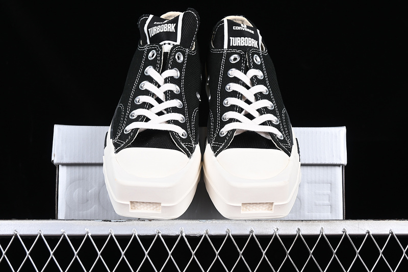 Converse X Rickowens White/Black 3