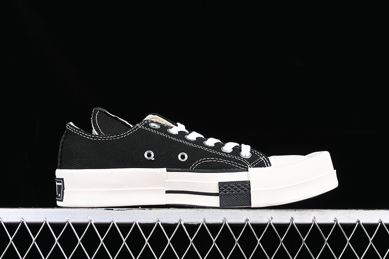 Converse X Rickowens White/Black 15