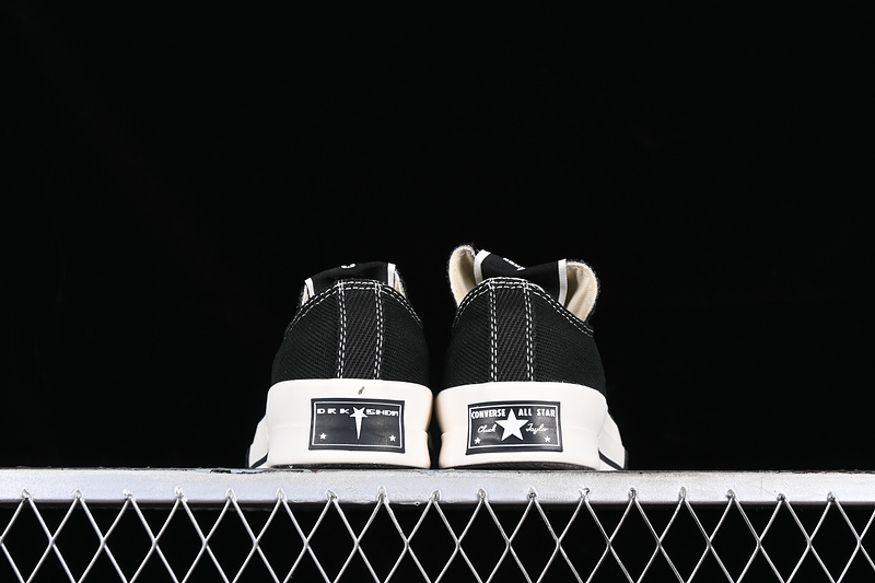 Converse X Rickowens White/Black 17