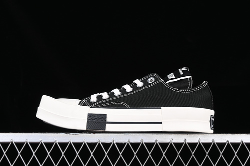 Converse X Rickowens White/Black 25