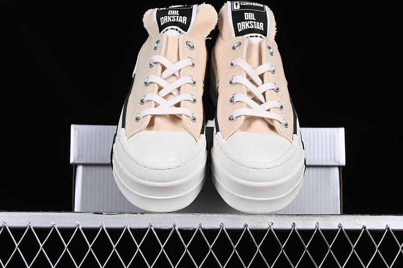 Converse X Rick Owens White/Black/Natural Ivory/Egret 3